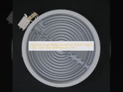 Pemanas Radiant Mekanis Berbahan Logam Industri 220V~240V Suhu Maksimal ± 5%