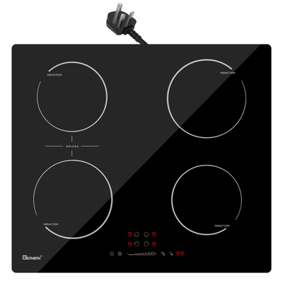 Beli Plug-in Induction Hob 13 Amp 2800W 60cm Kompor Listrik Terintegrasi dengan Zona Jembatan online manufacture