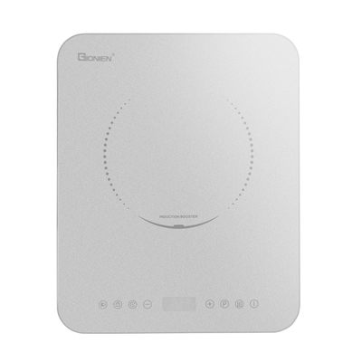 Ultra Thin Induction Cooktop 110V 1200W Portable Induction Cooktop Perak Abu-abu