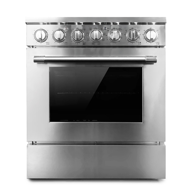 Kompor Listrik Dengan Oven 30 Inch Standing Electric Range 124L / 4.4 Cu.Ft 12kW